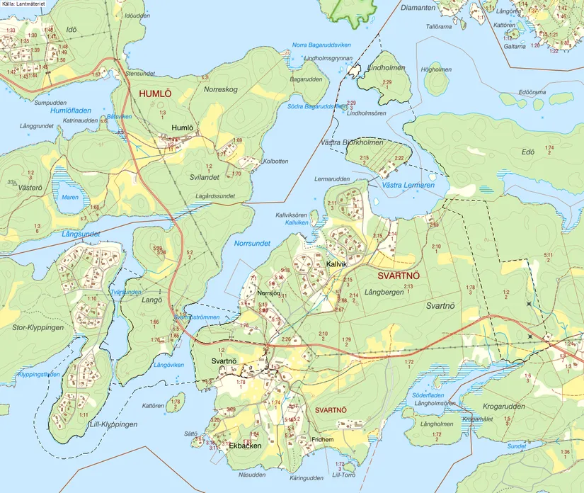 Gård/Skog, Svartnö byväg 8, Svartnö, Norrtälje