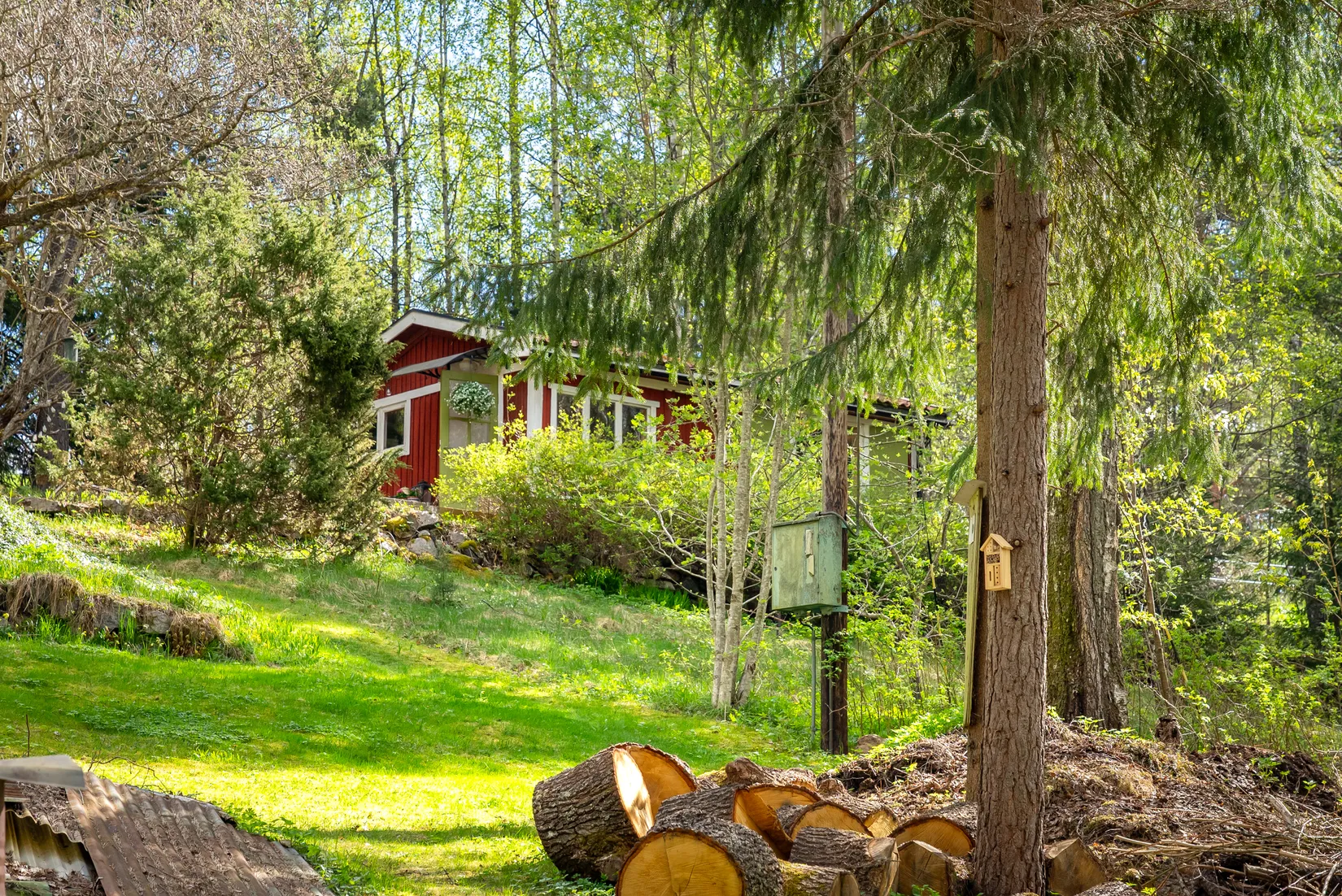Fritidshus, Arrenderätten Eskilstuna Byggnad å Vibyåsen, Vibyåsen 24, Vibyåsen, Eskilstuna
