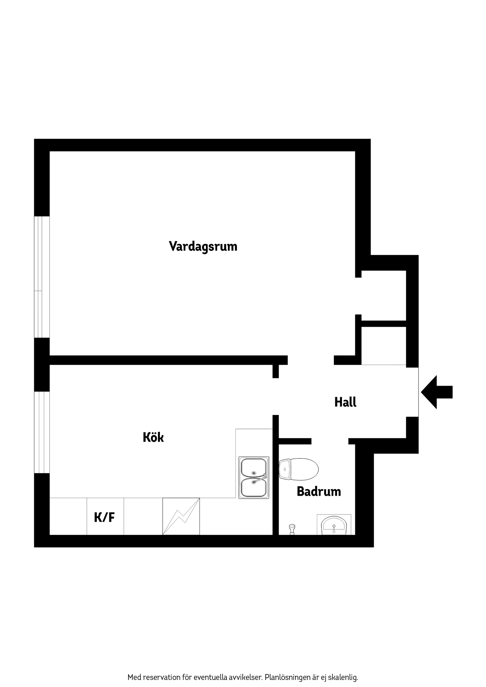 Bostadsrätt, Brunnsgatan 8A, Huskvarna Söder, Jönköping