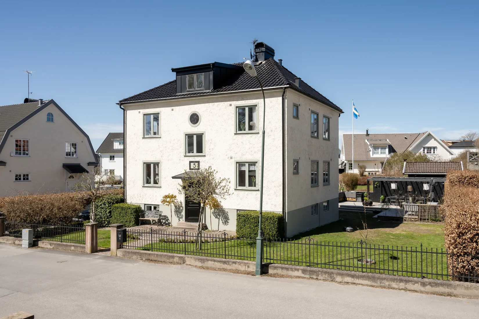 Villa, Backersgatan 5, Salängen, Borås