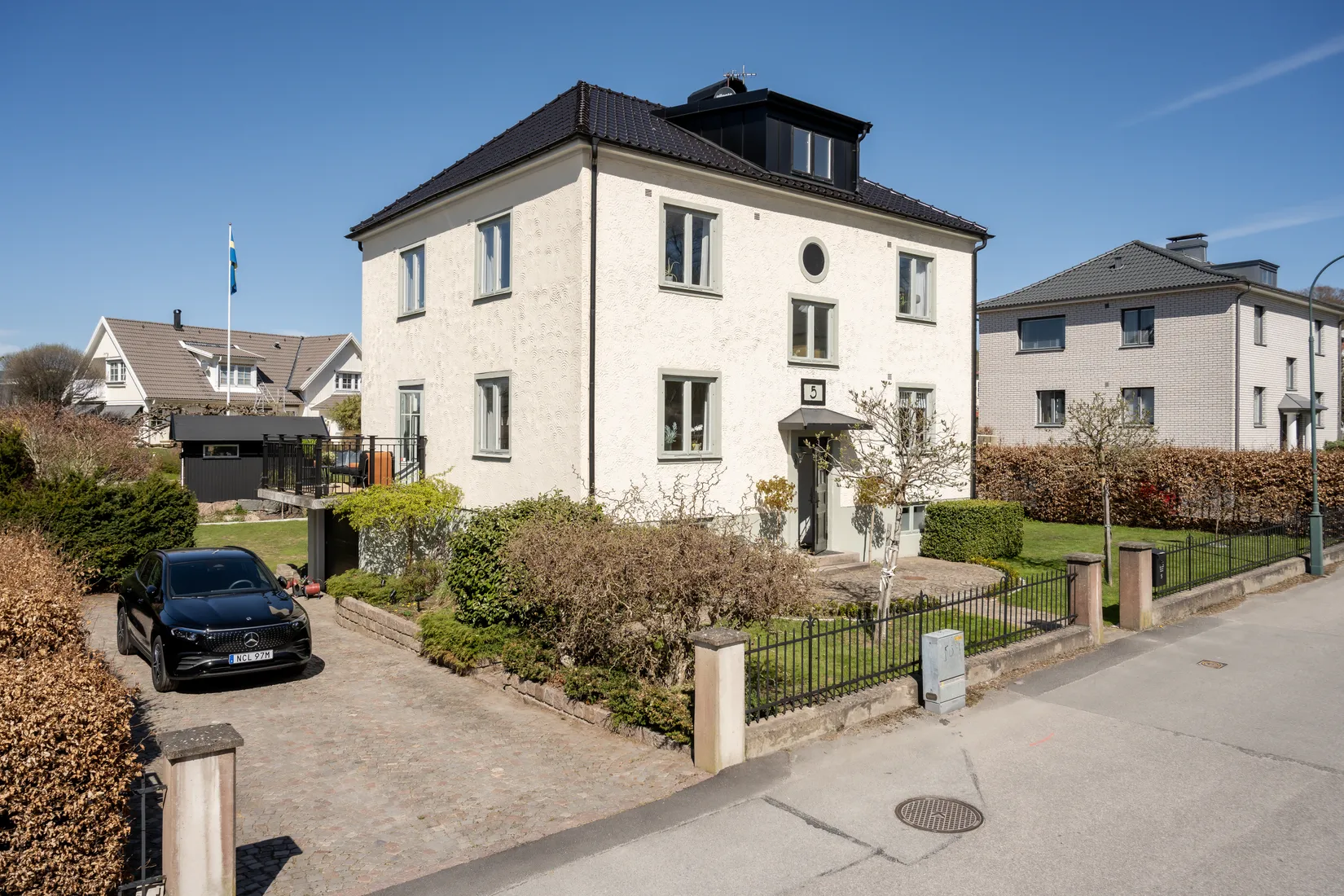 Villa, Backersgatan 5, Salängen, Borås