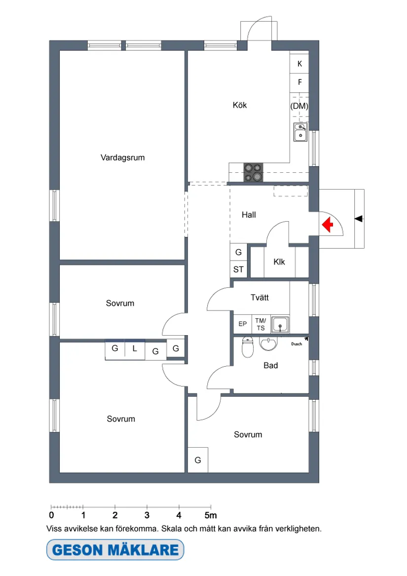 Bostadsrätt, Villa, Söderbykroken 1, Rånäs, Norrtälje