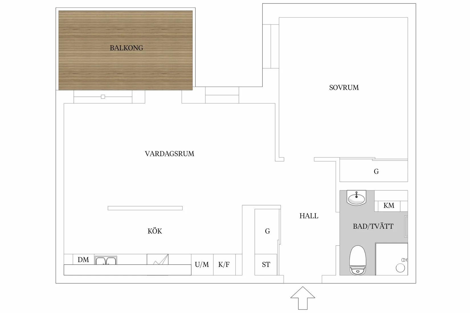Bostadsrätt, Kung Oskars väg 17, Lund - Centrum, Lund