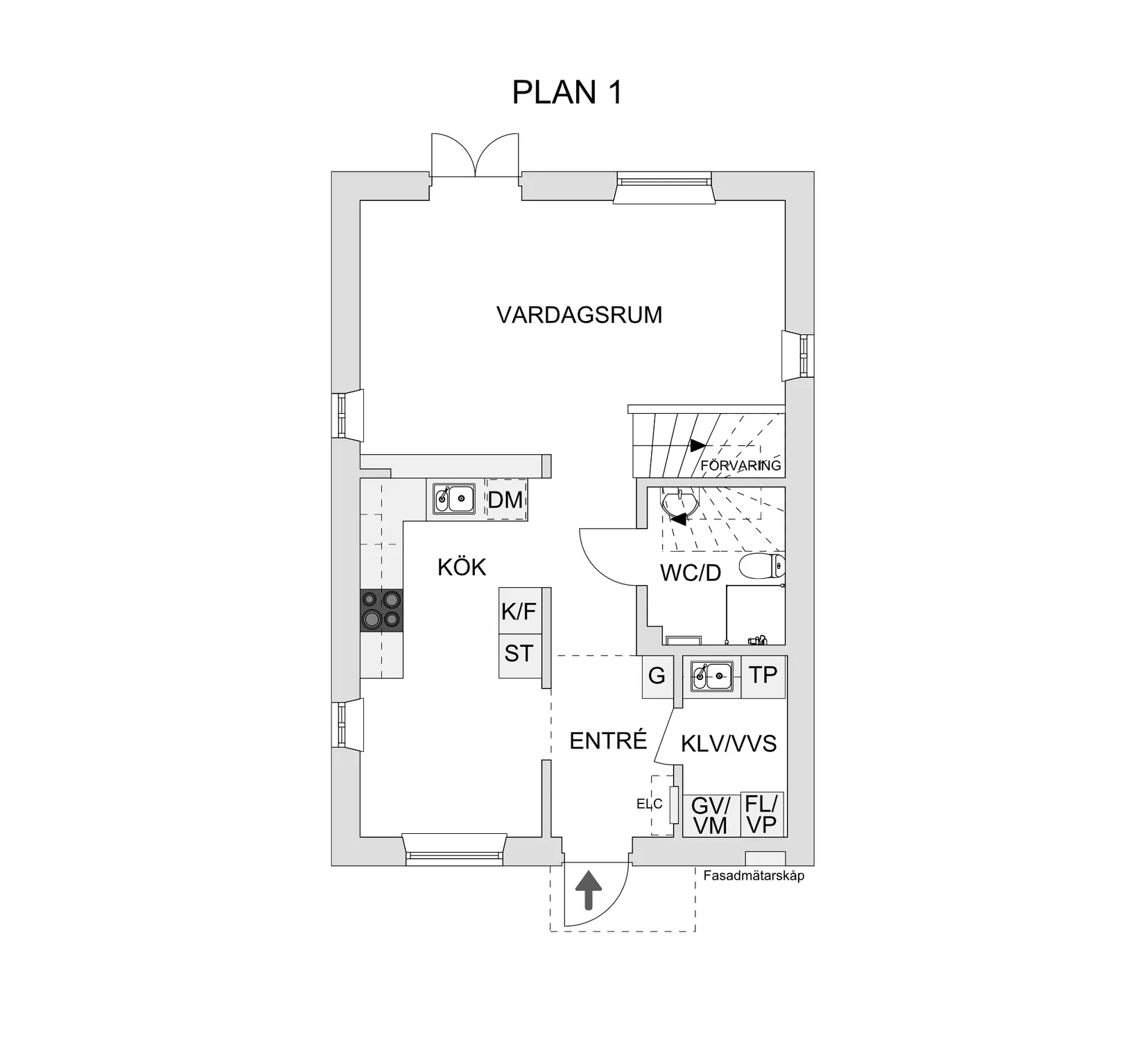 Bostadsrätt, Radhus, Blåeldsbågen 22, Sturefors, Linköping