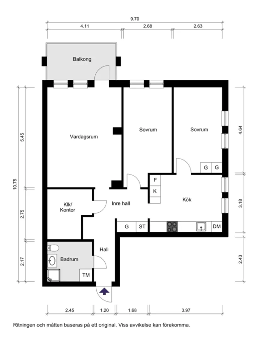 Bostadsrätt, Skarpövägen 49, Västra Orminge, Nacka