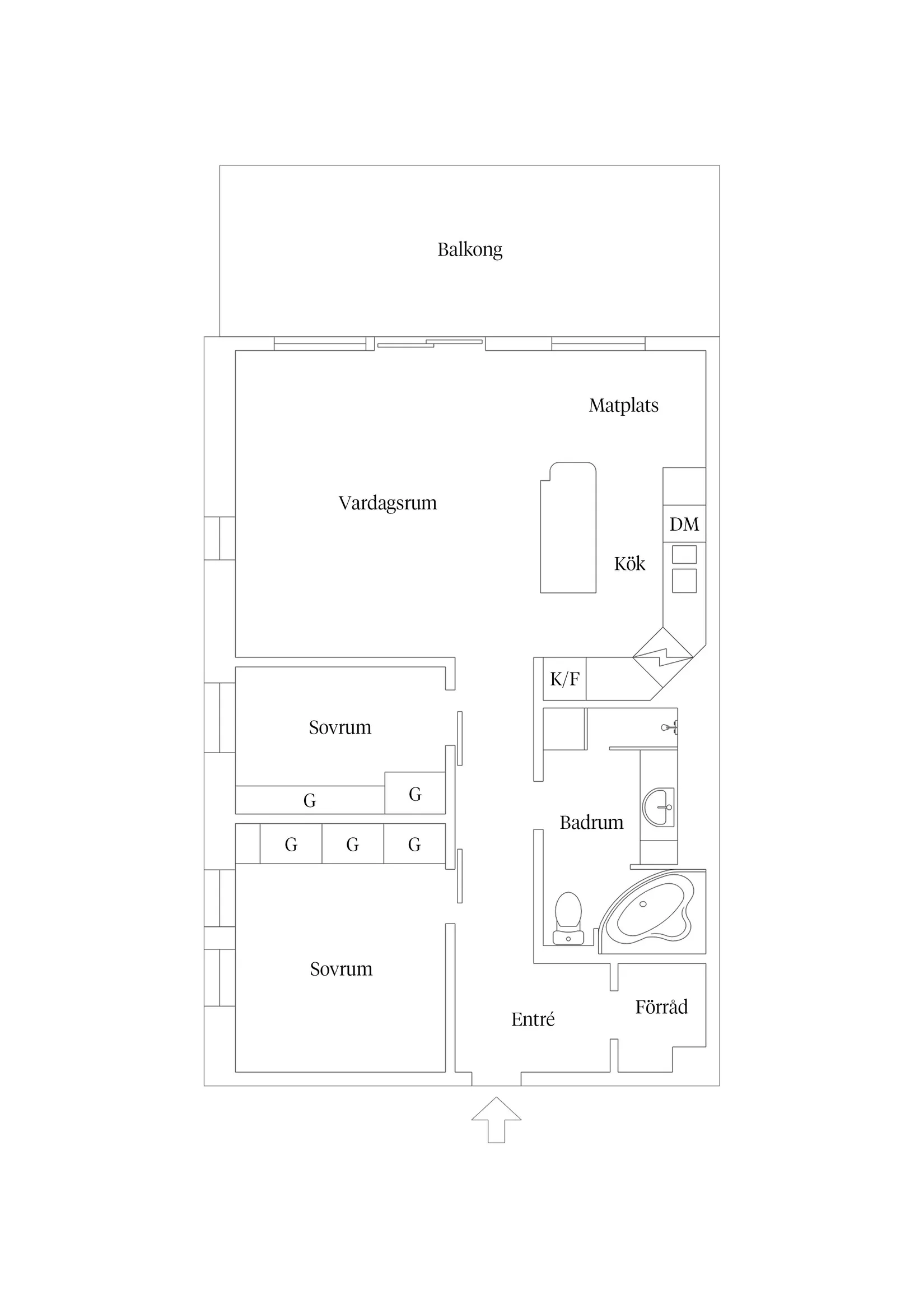 Bostadsrätt, Platåvägen 32, Edsbacka, Sollentuna