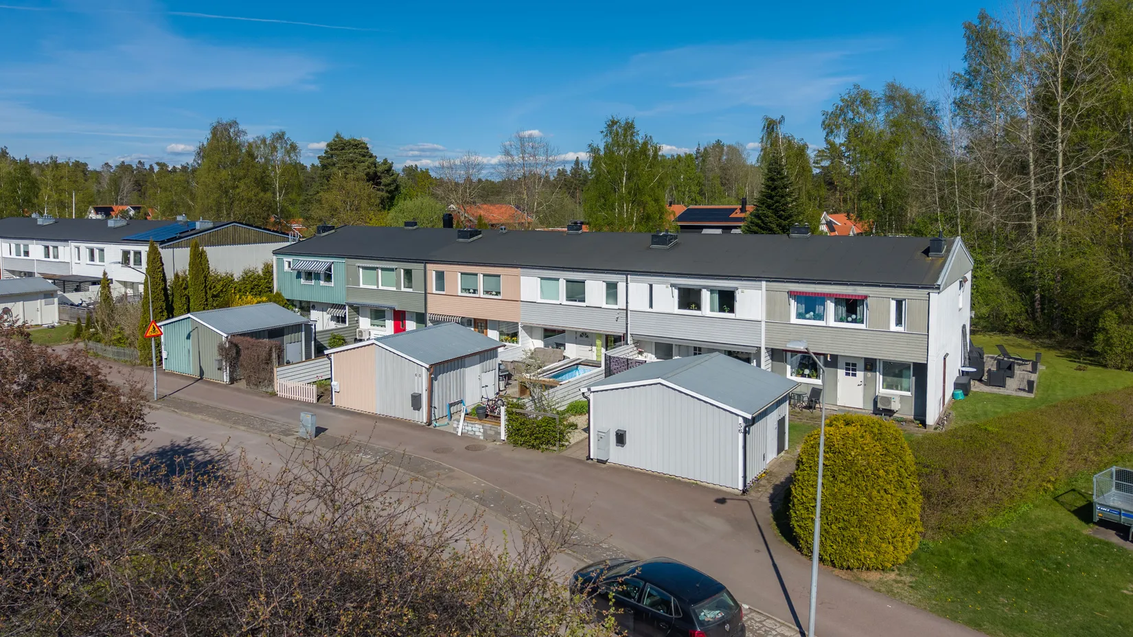 Villa, Radhus, Axelssonsvägen 58, Götetorp, Hammarö
