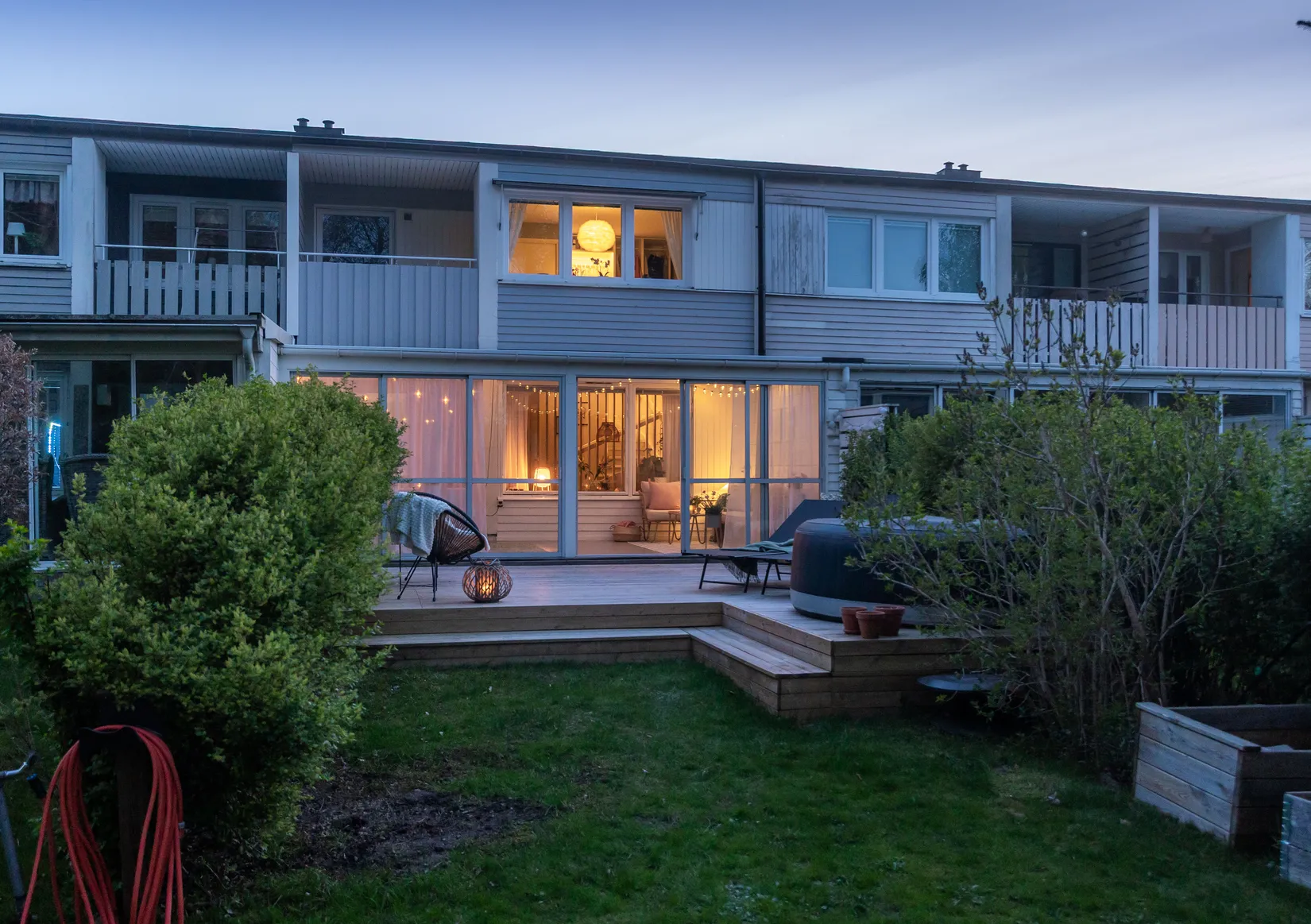 Villa, Radhus, Axelssonsvägen 58, Götetorp, Hammarö