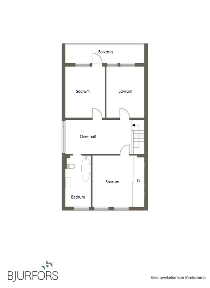 Villa, Radhus, Rosgatan 13E, Morön, Skellefteå