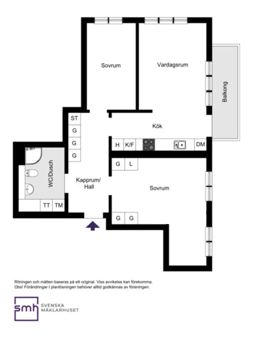 Bostadsrätt, Styresman Sanders väg 4, Bromma / Beckomberga, Stockholm