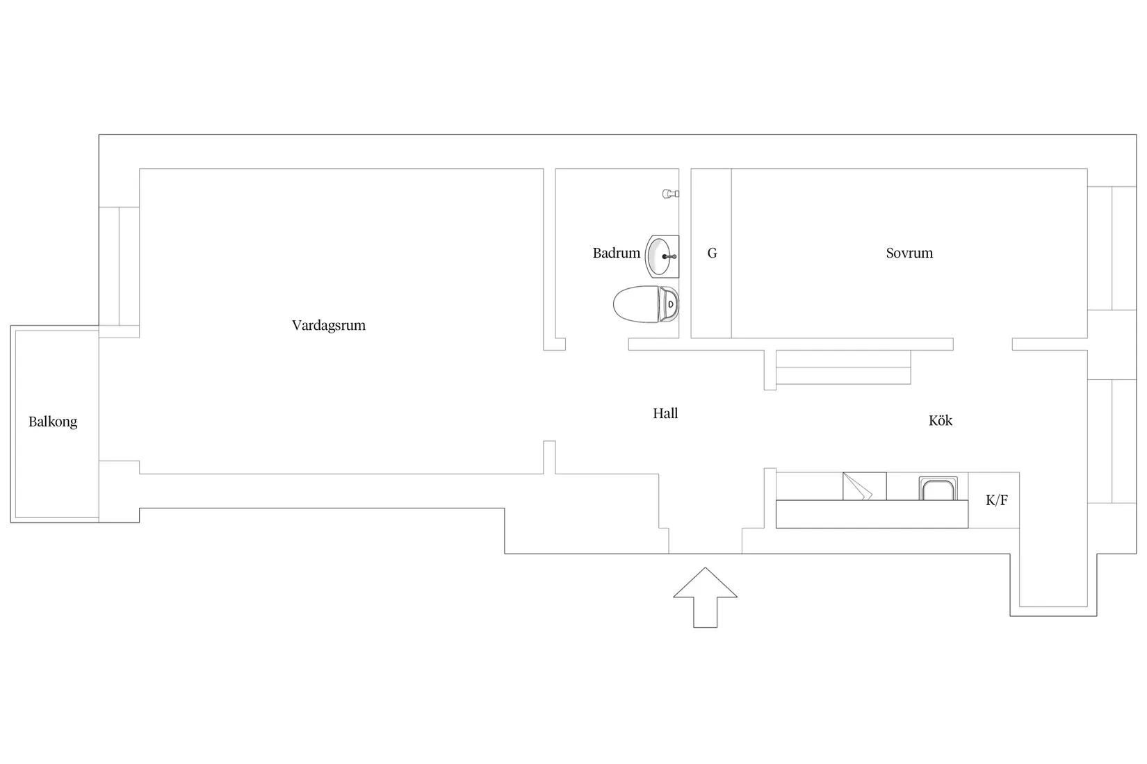 Bostadsrätt, Lilla bergaliden 5, Helsingborg - Centrum, Helsingborg