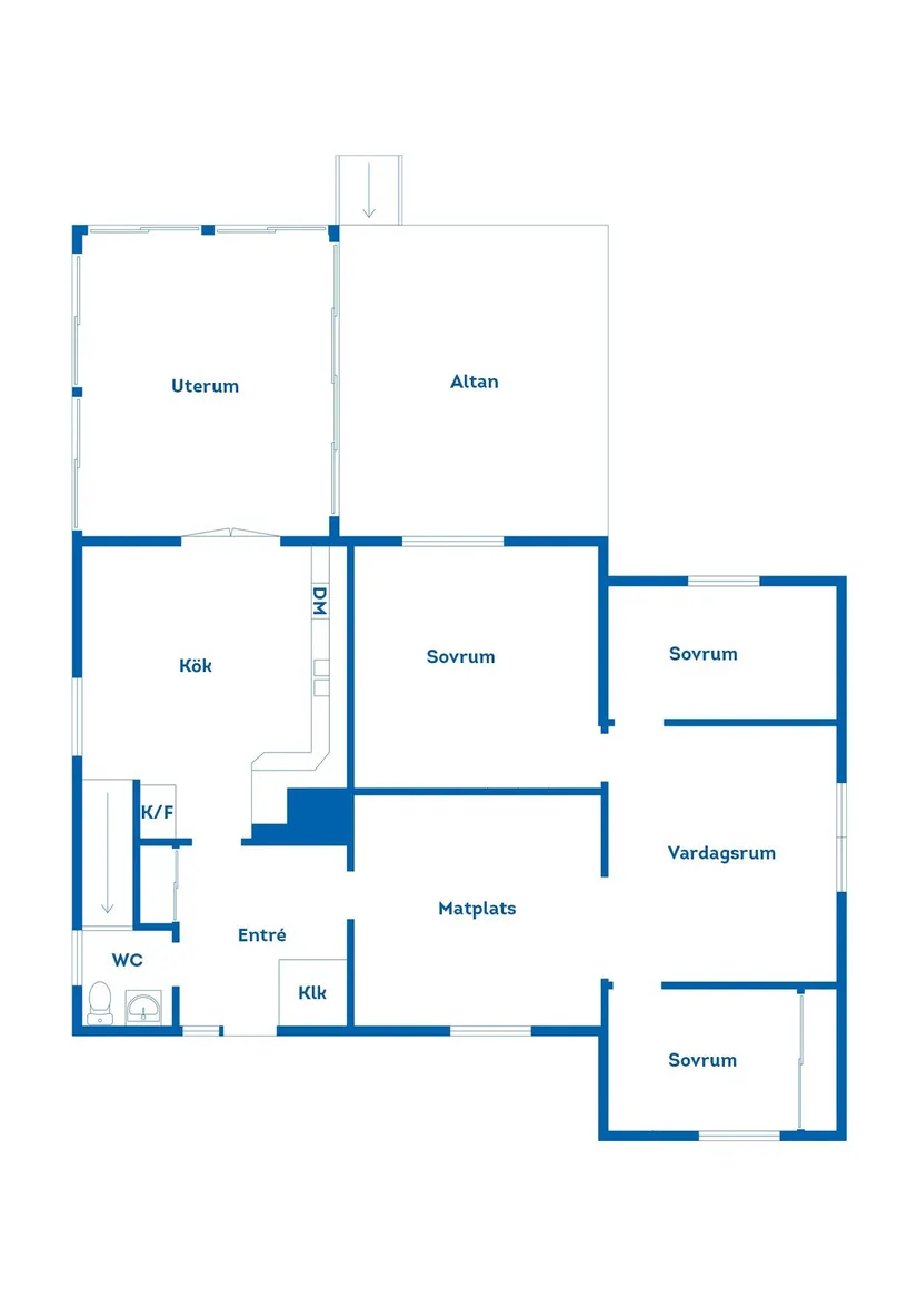 Villa, Alingsåsvägen 27B, Herrljunga centralt, Herrljunga