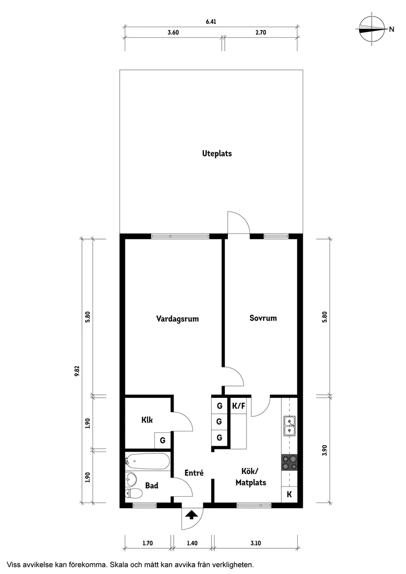 Bostadsrätt, Östra Solgatan 12, Solslätt, Klippan