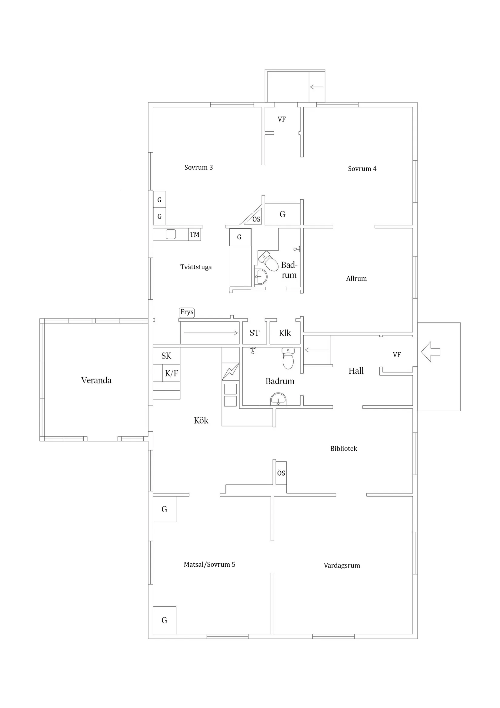 Villa, Byvägen 6, Ugglarp, Falkenberg