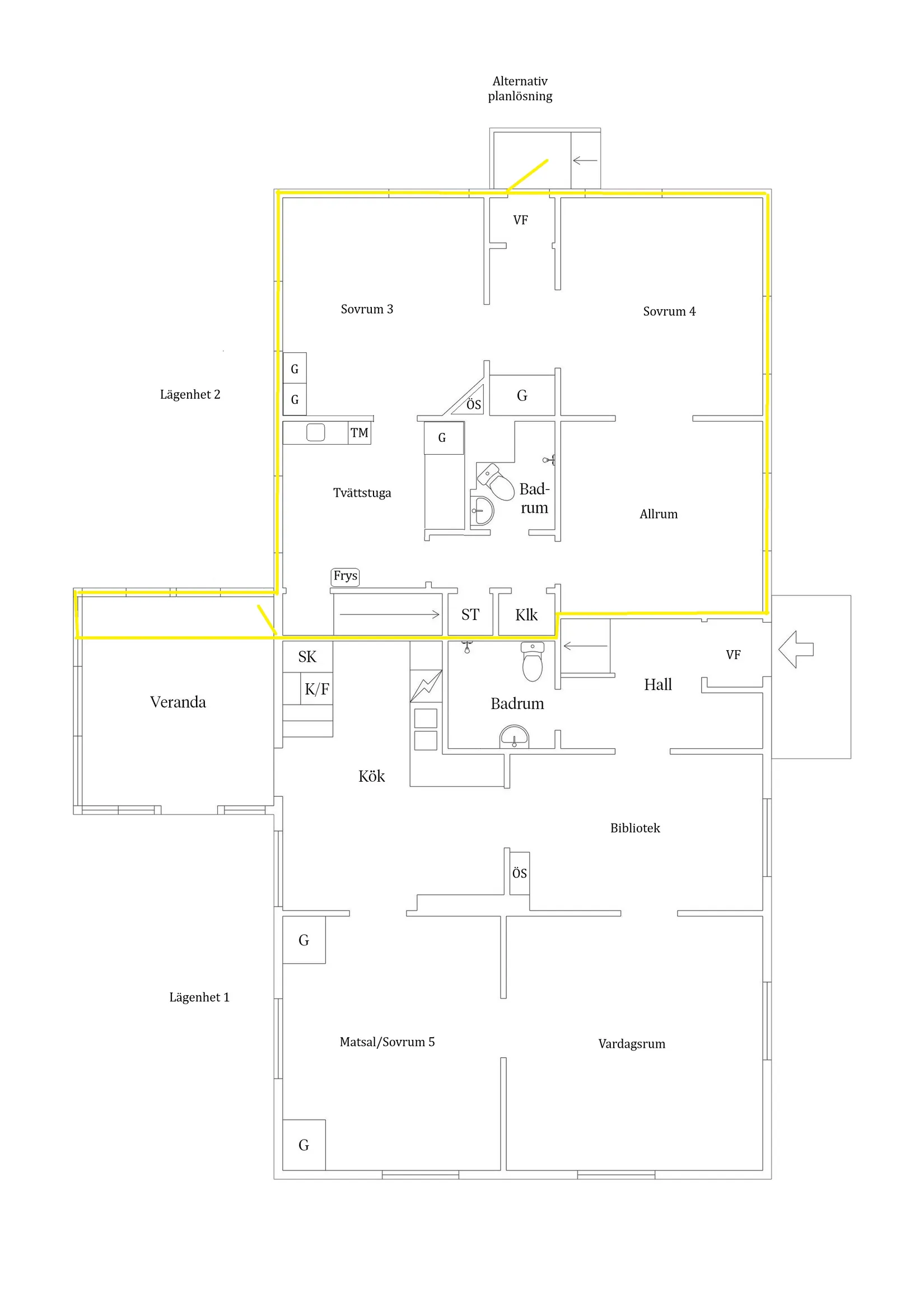 Villa, Byvägen 6, Ugglarp, Falkenberg