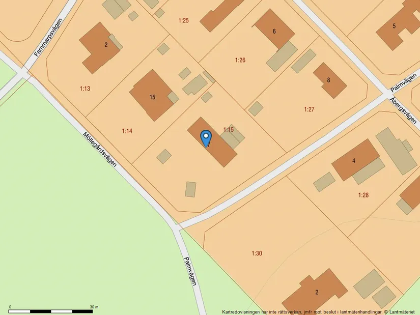 Villa, Möllegårdsvägen 17, Frösakull, Halmstad