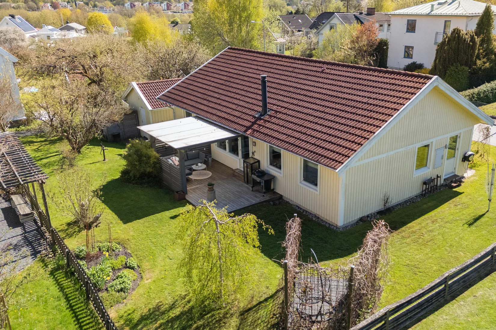 Villa, Vinkelgårdsvägen 9, Kåhög, Partille