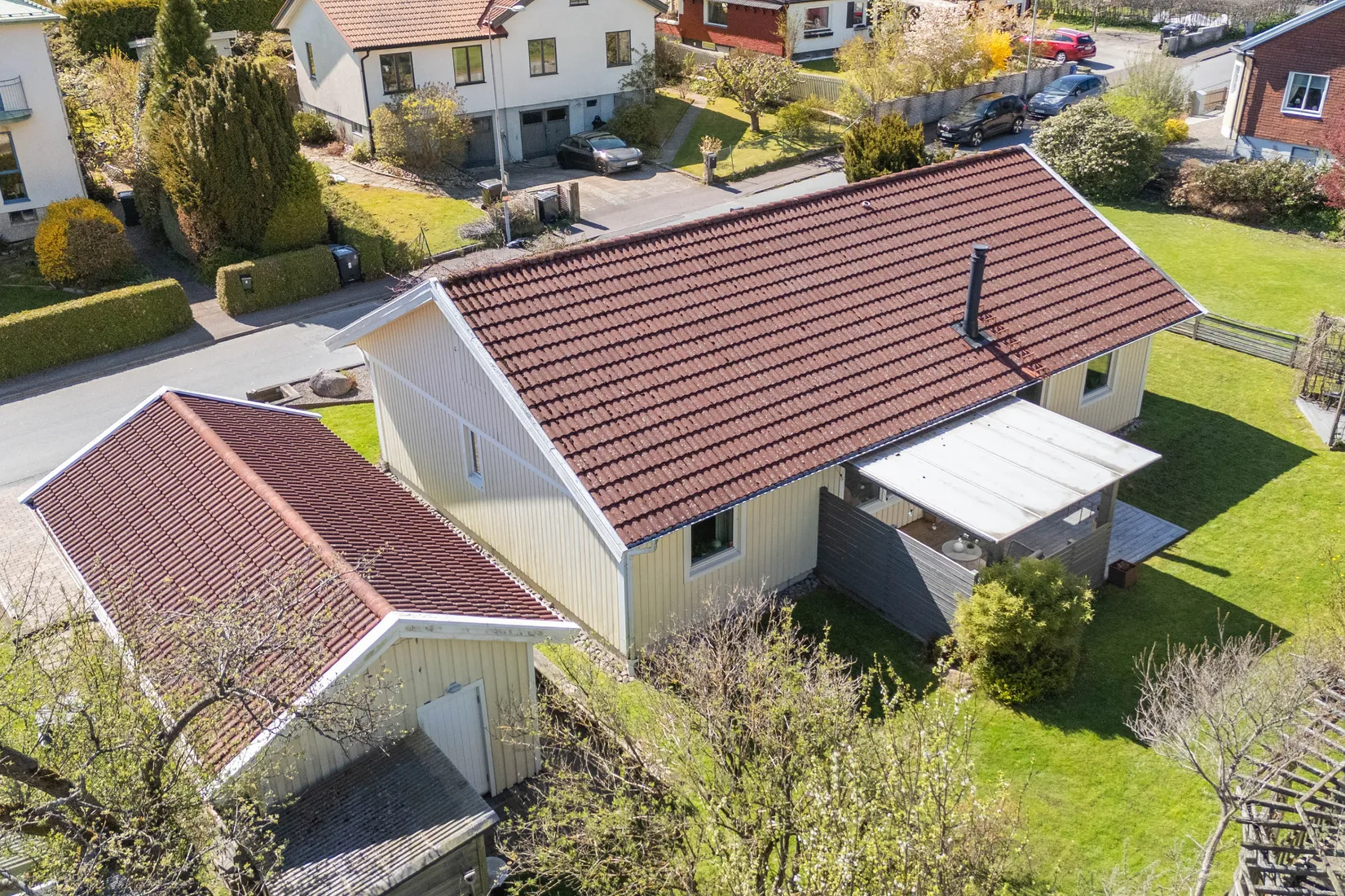 Villa, Vinkelgårdsvägen 9, Kåhög, Partille