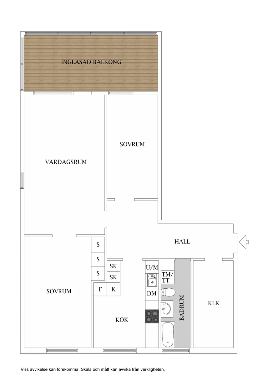 Bostadsrätt, Jonsavägen 16, Arvidstorp, Falkenberg