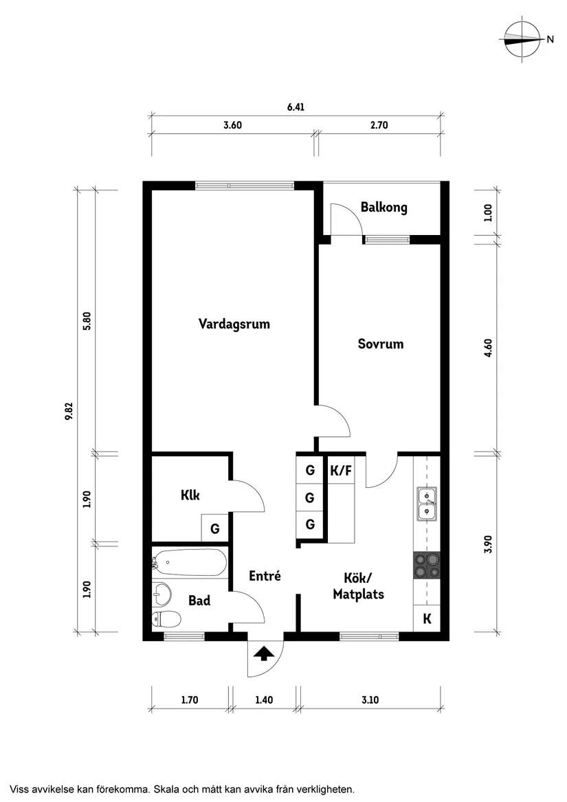 Bostadsrätt, Västra Blomstergatan 19, Solslätt, Klippan