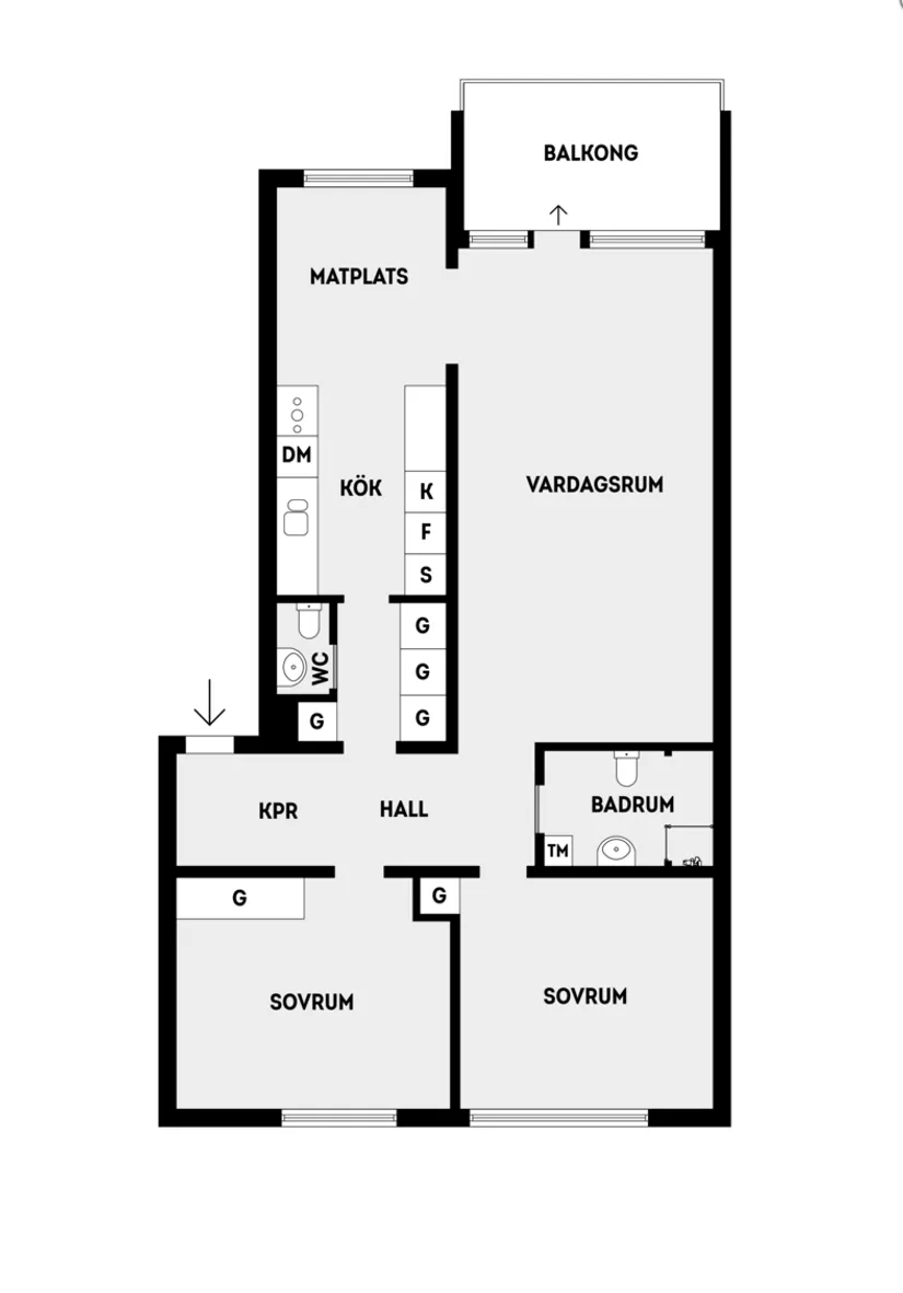 Bostadsrätt, Marknadsvägen 137, Täby Centrum, Täby