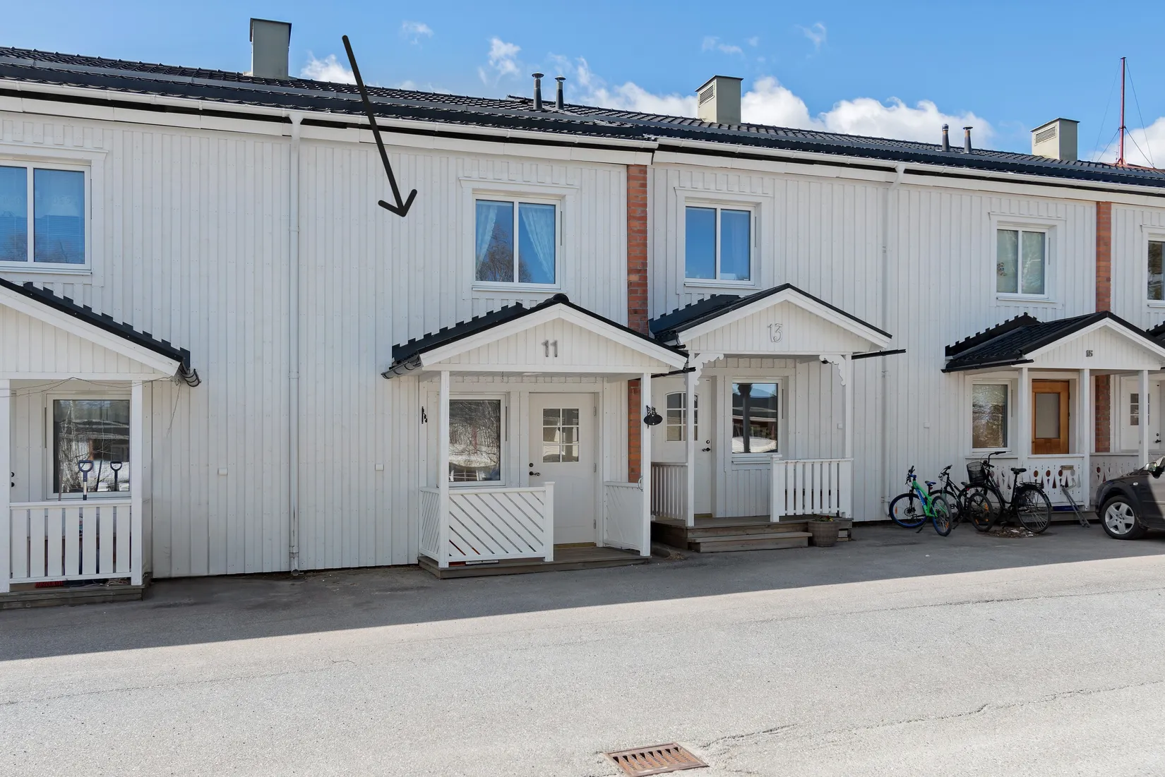Radhus, Vallvägen 11, Södermalm, Lycksele