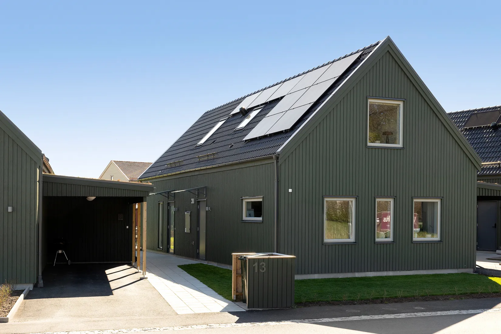 Villa, Radhus, Katjavägen 13, Fjärås, Kungsbacka