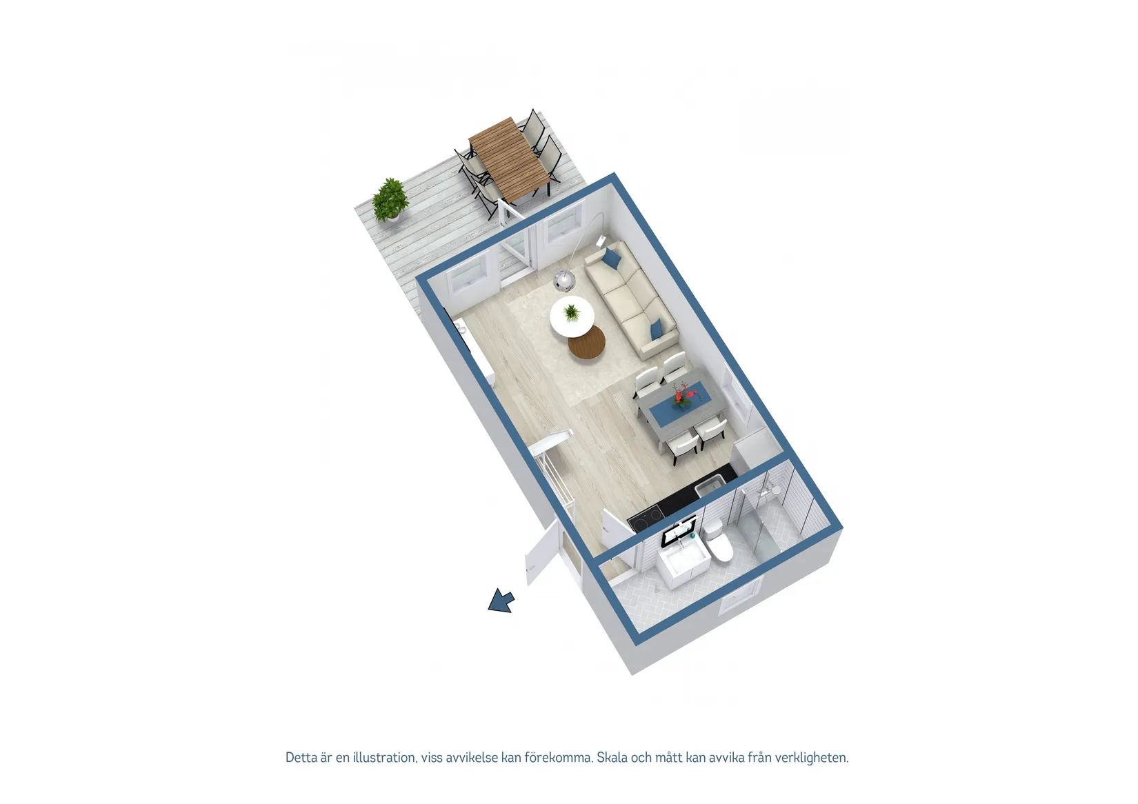 Bostadsrätt, Martebäcken 74C, Martebäcken, Malung-Sälen
