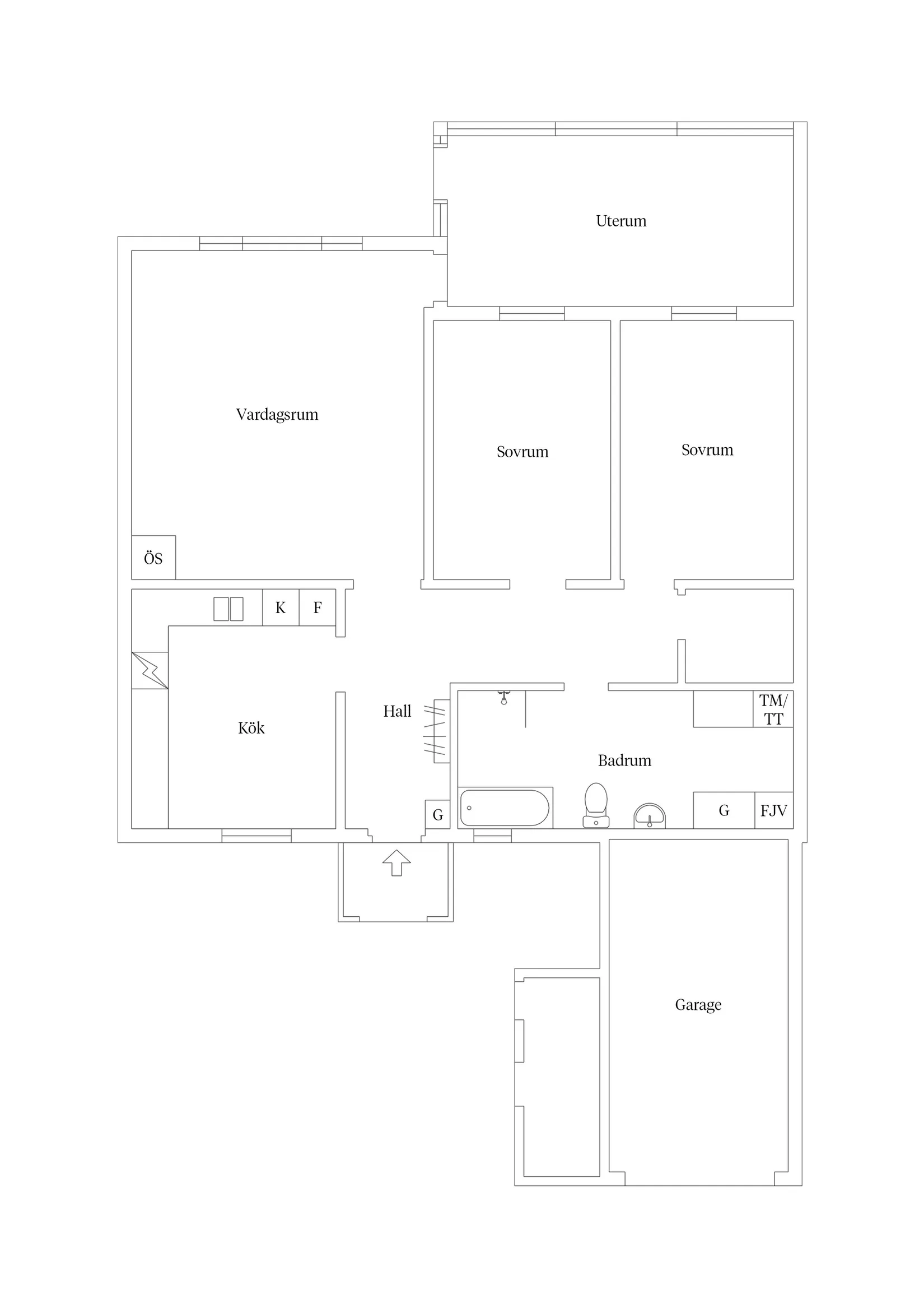 Villa, Nygatan 9, Brunflo, Östersund