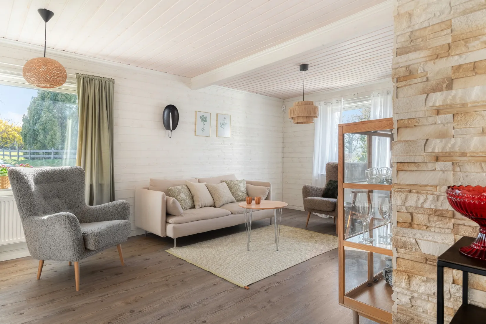 Villa, Bergsbovägen 12, Örby, Mark