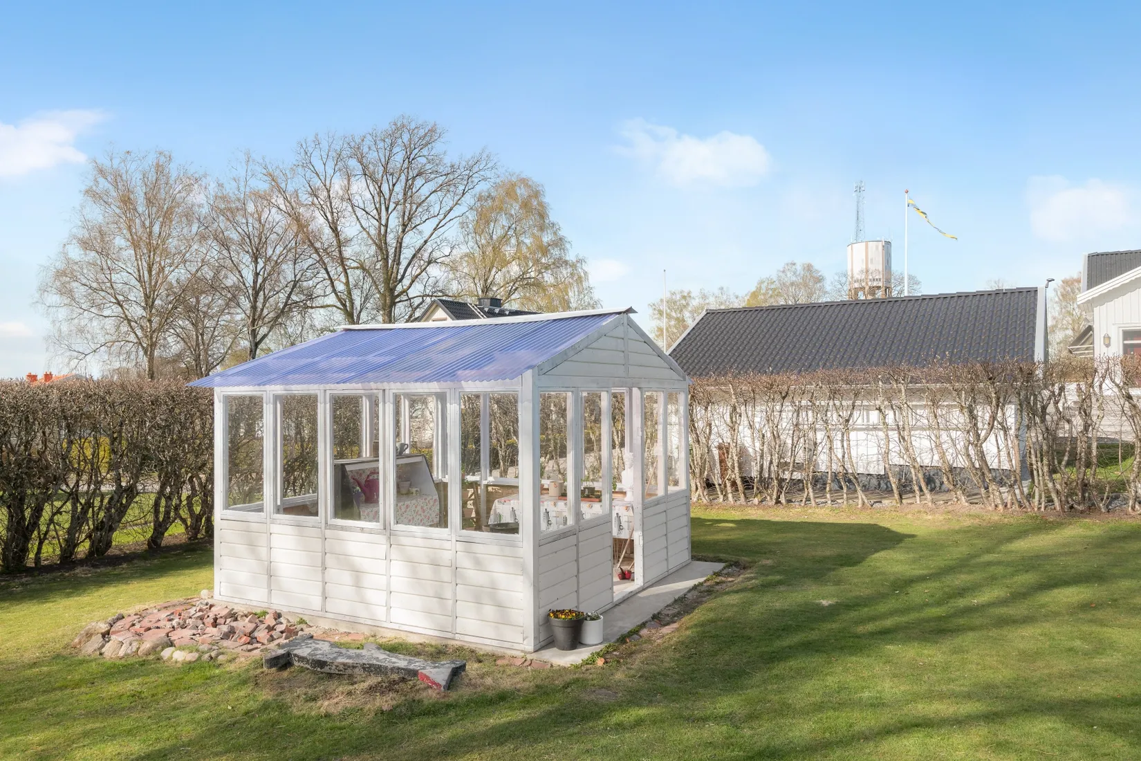Villa, Bergsbovägen 12, Örby, Mark