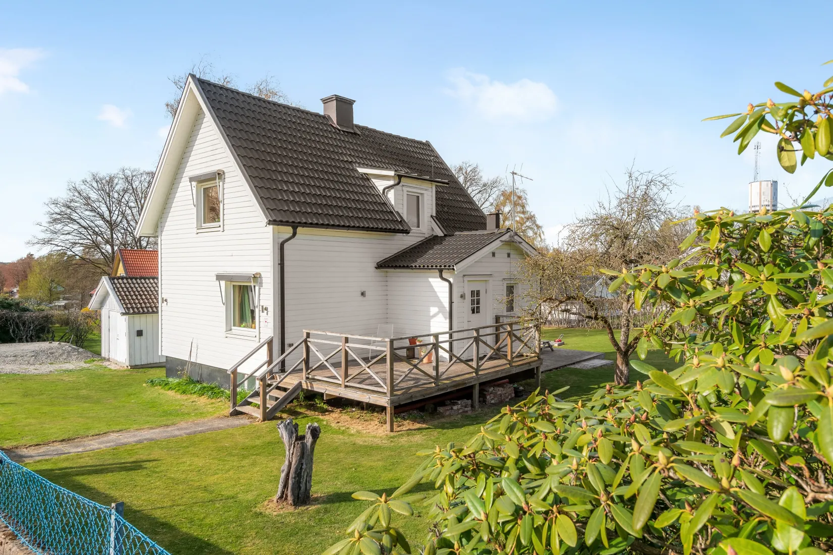 Villa, Bergsbovägen 12, Örby, Mark