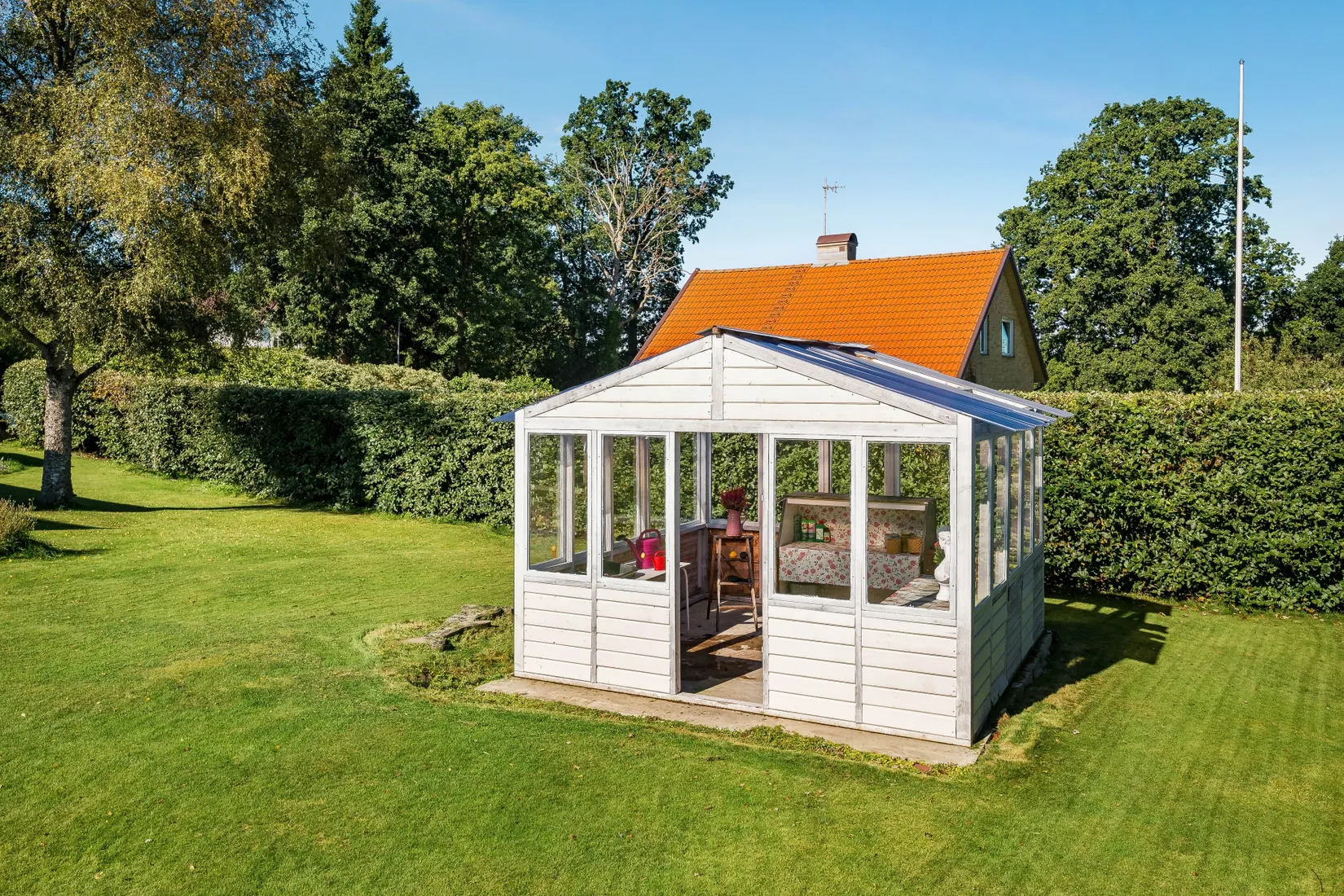 Villa, Bergsbovägen 12, Örby, Mark
