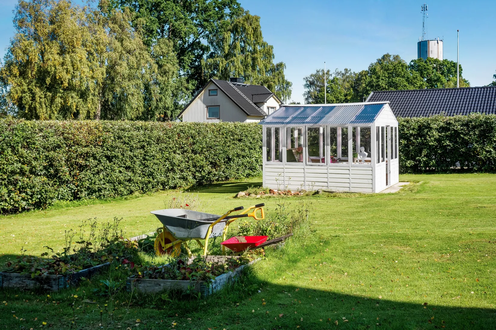 Villa, Bergsbovägen 12, Örby, Mark