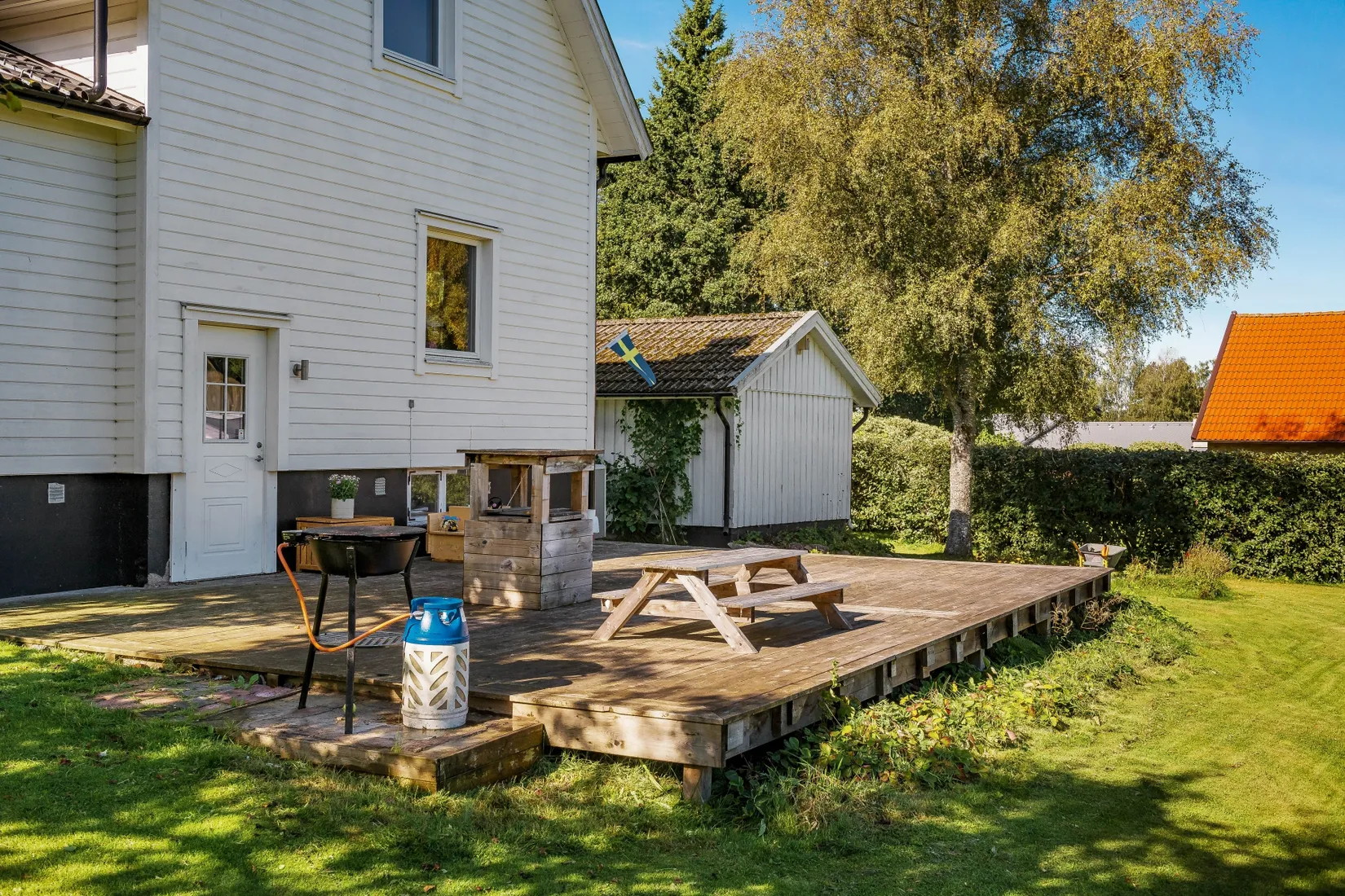 Villa, Bergsbovägen 12, Örby, Mark
