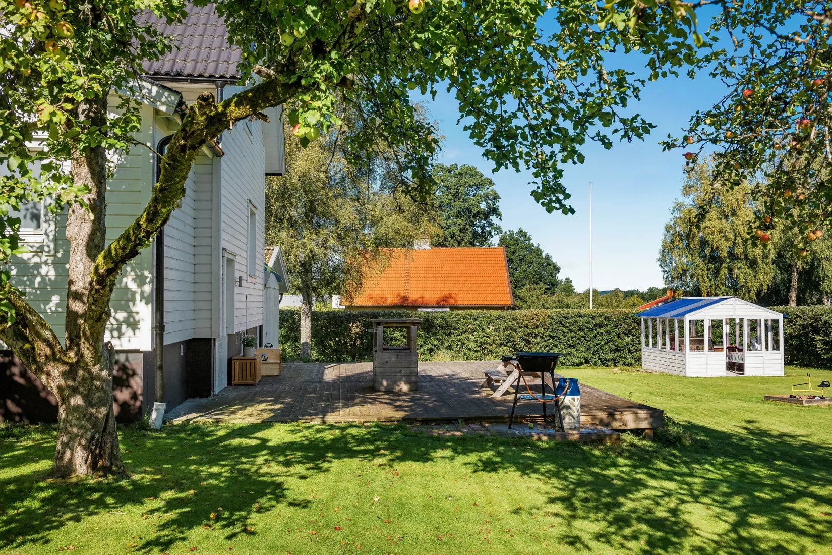 Villa, Bergsbovägen 12, Örby, Mark