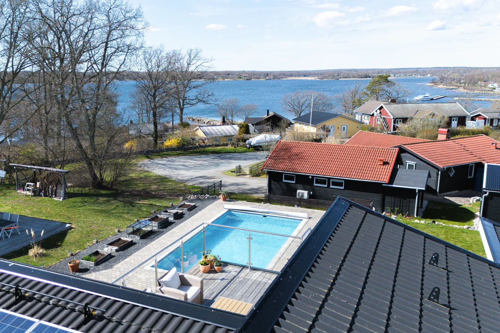 Villa, Gårdarikesvägen 16, Trummenäs, Karlskrona