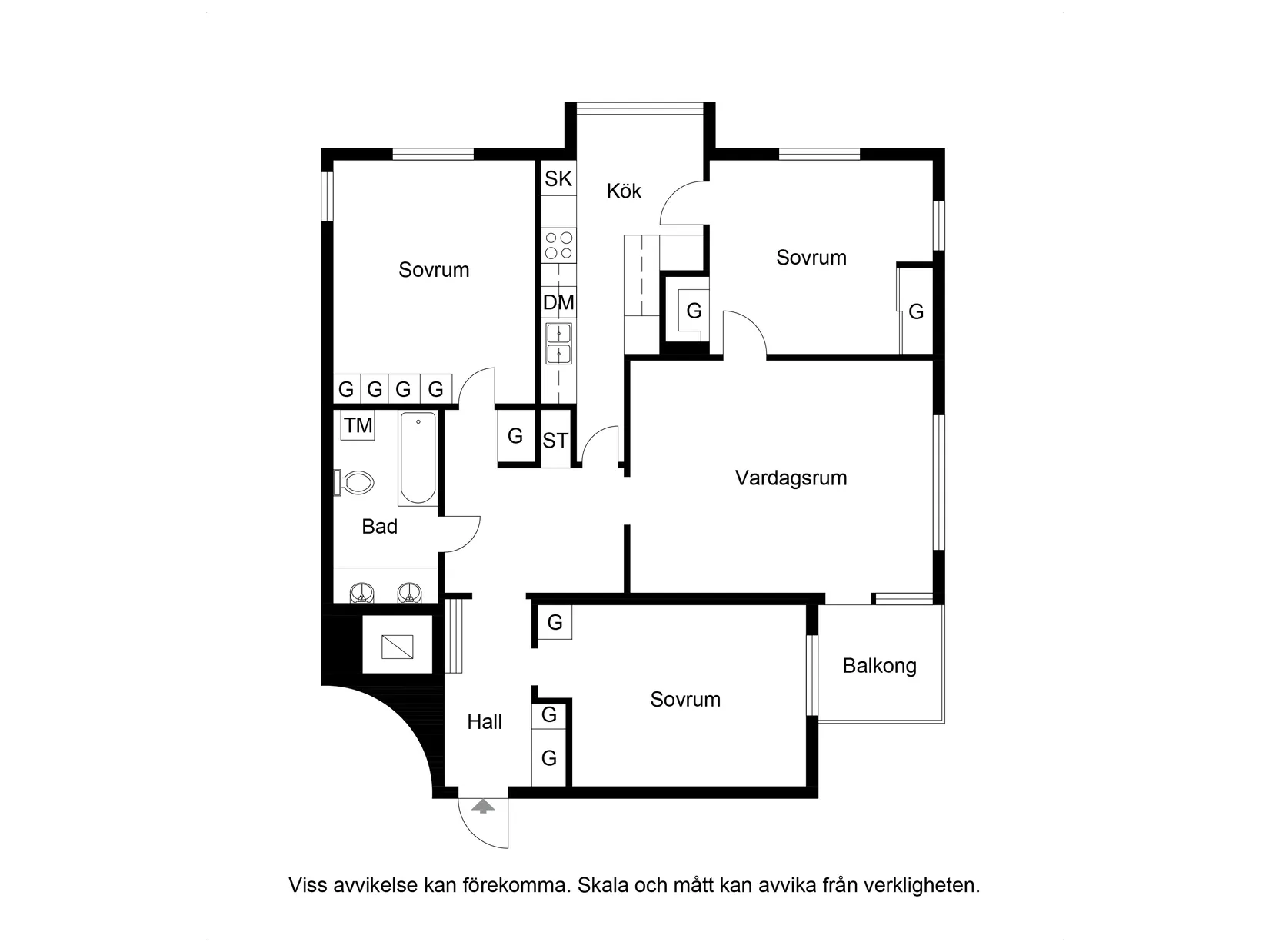 Bostadsrätt, Skytteholmsvägen 20, Solna Centrum, Solna