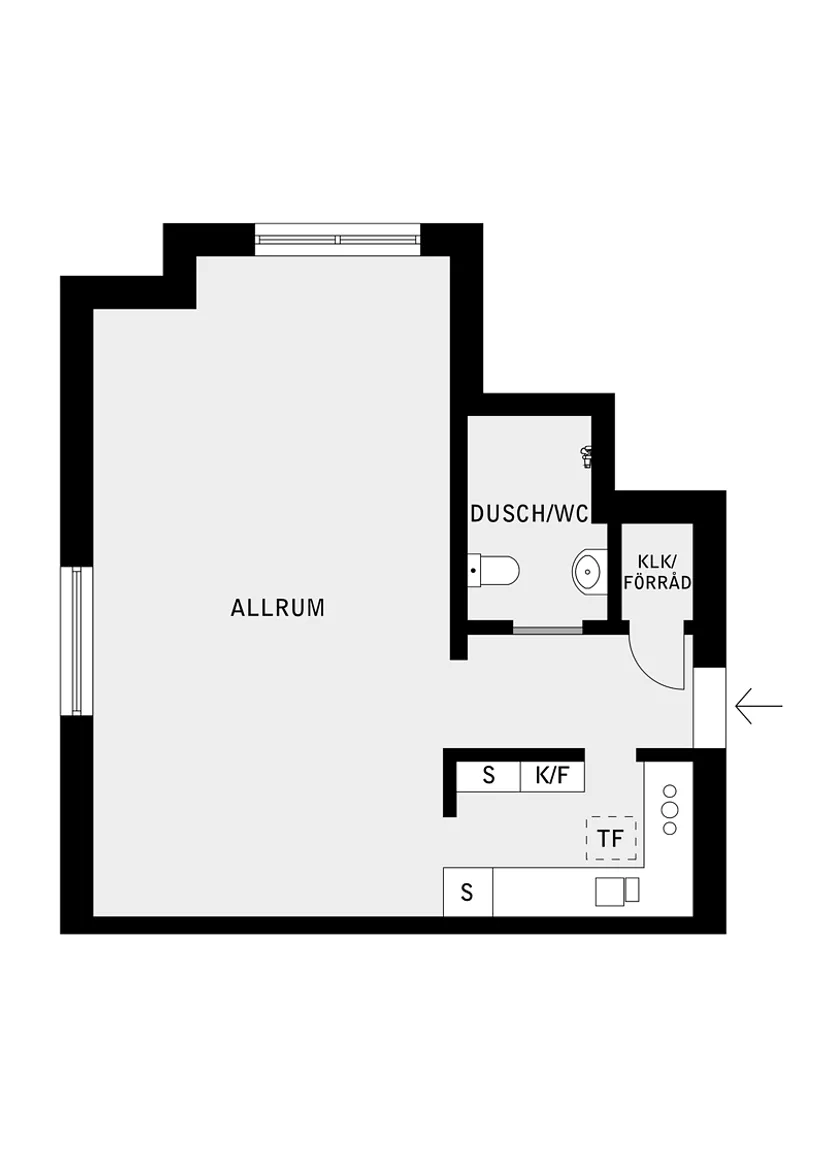 Bostadsrätt, Allévägen 21, Centrala Vallentuna, Vallentuna