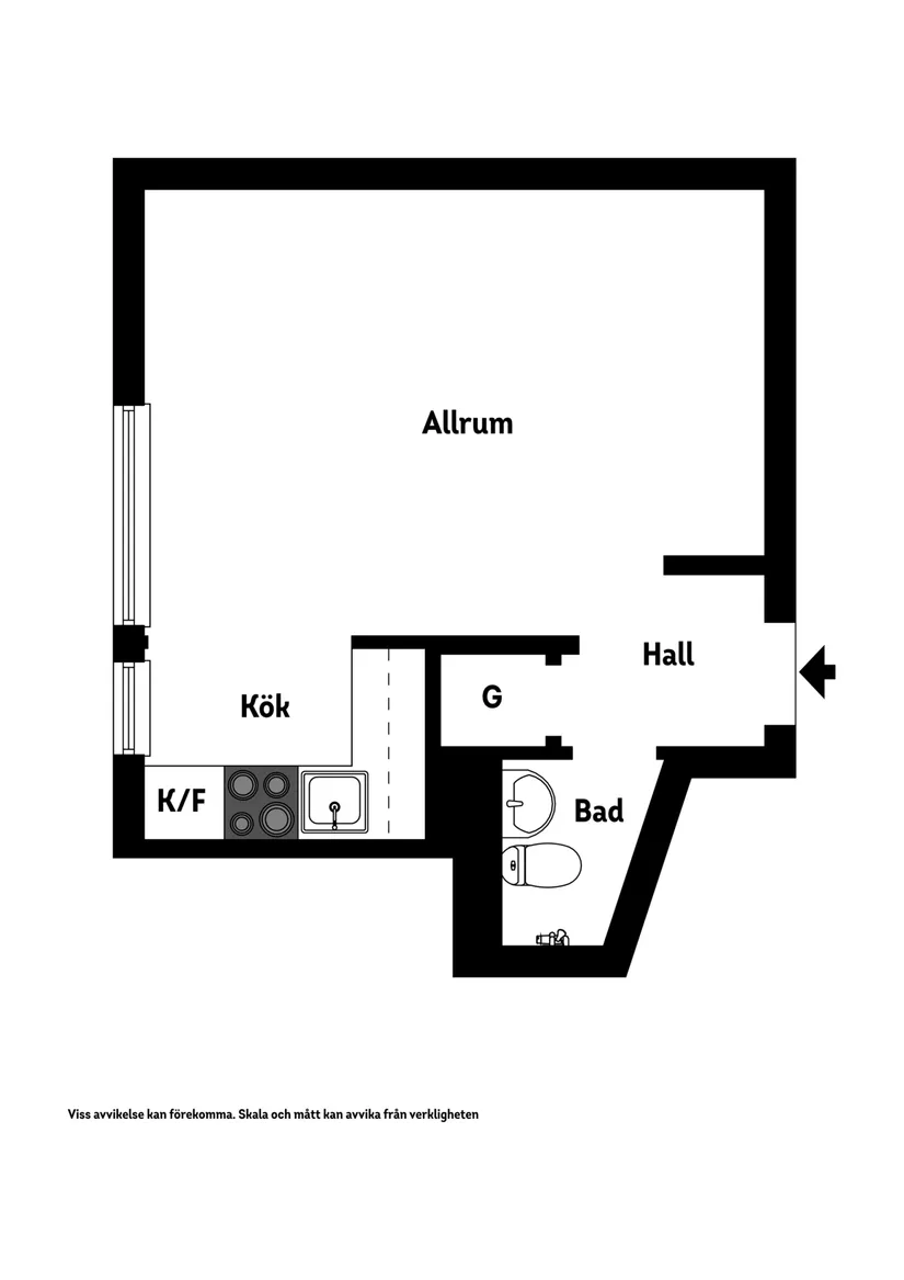 Bostadsrätt, Sankt Göransgatan 153, 7 tr, Kungsholmen, Stockholm