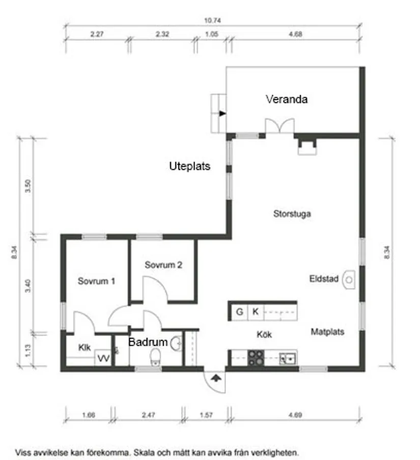 Fritidshus, Stockkärrsvägen 82, Smara, Norrtälje