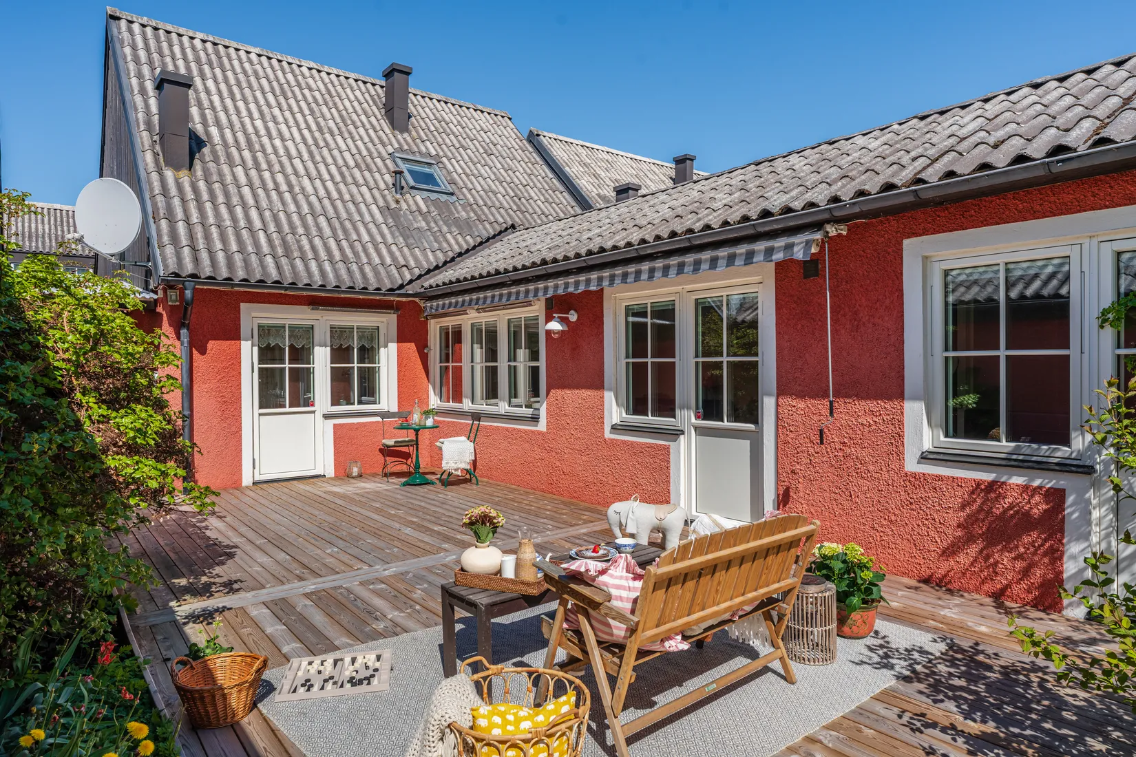 Villa, Radhus, Gräsandsgatan 28, Fågelhöjden, Nacka