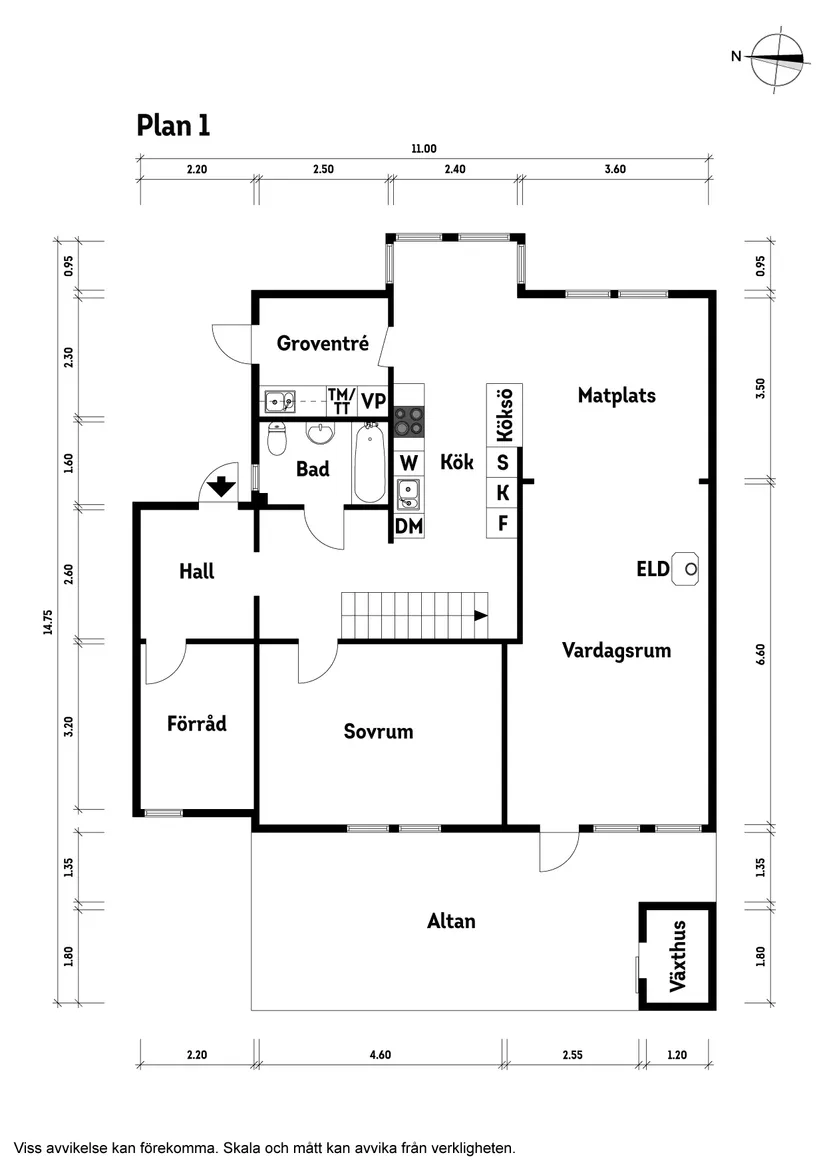 Villa, Åsa Bäckväg 99B, Åsa tätort, Kungsbacka