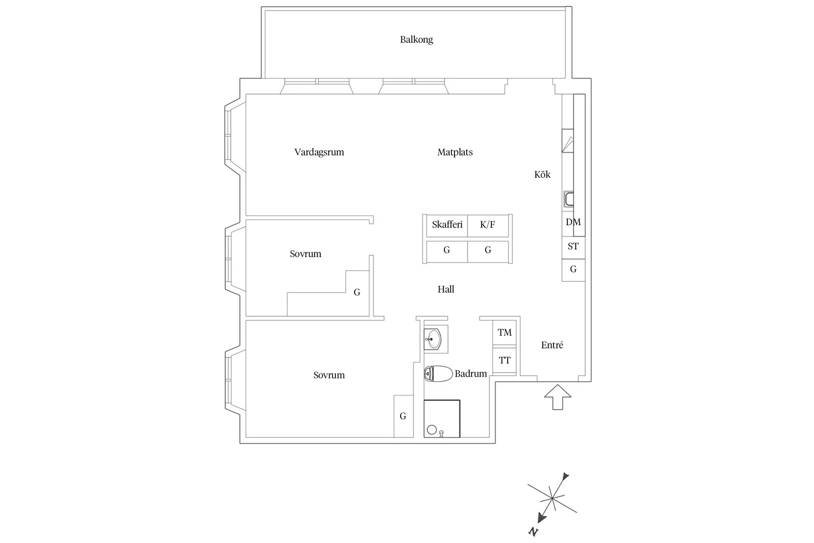 Bostadsrätt, Ljunglidsgatan 4, Bergdalen, Borås