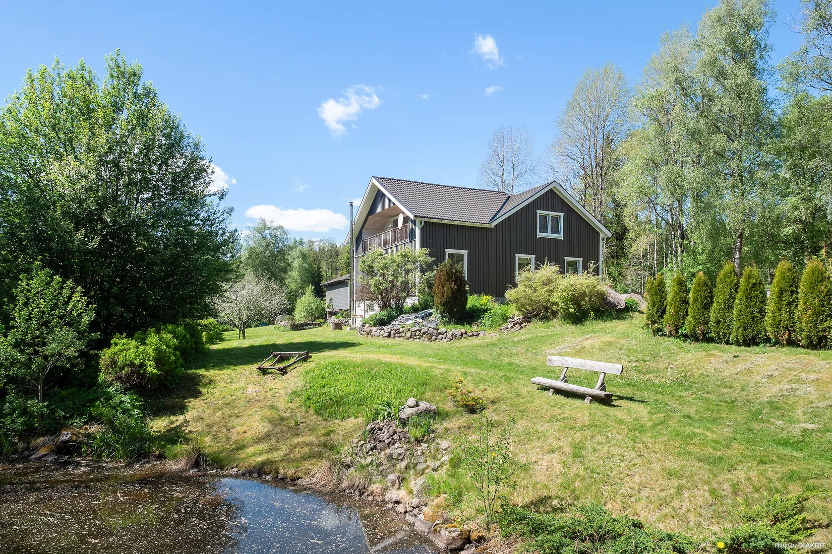 Villa, Dusekärr Kvarntorpet 1, Dusekärr, Borås