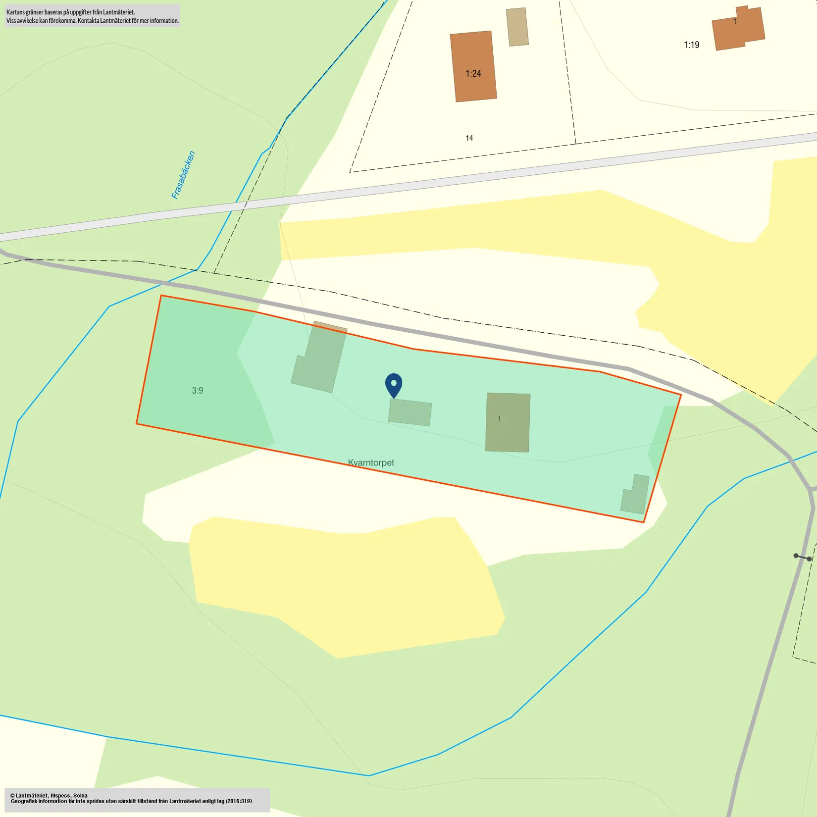 Villa, Dusekärr Kvarntorpet 1, Dusekärr, Borås