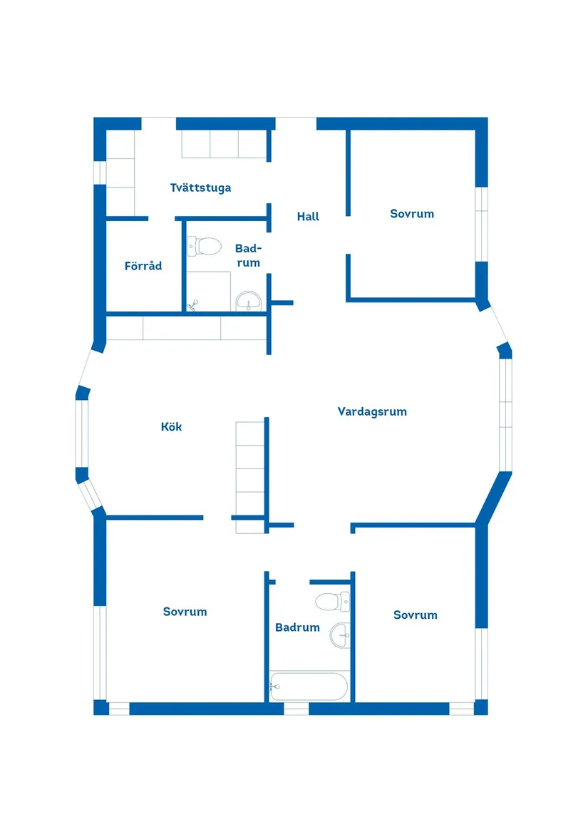 Bostadsrätt, Villa, Bindvägen 6, Ullervad, Mariestad