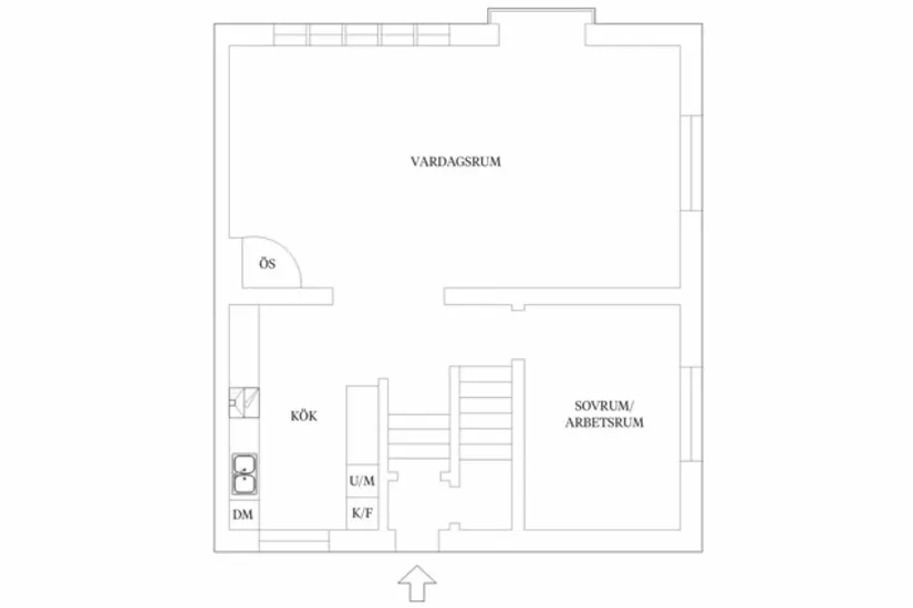 Bostadsrätt, Radhus, Linnégatan 14D, Professorsstaden, Lund