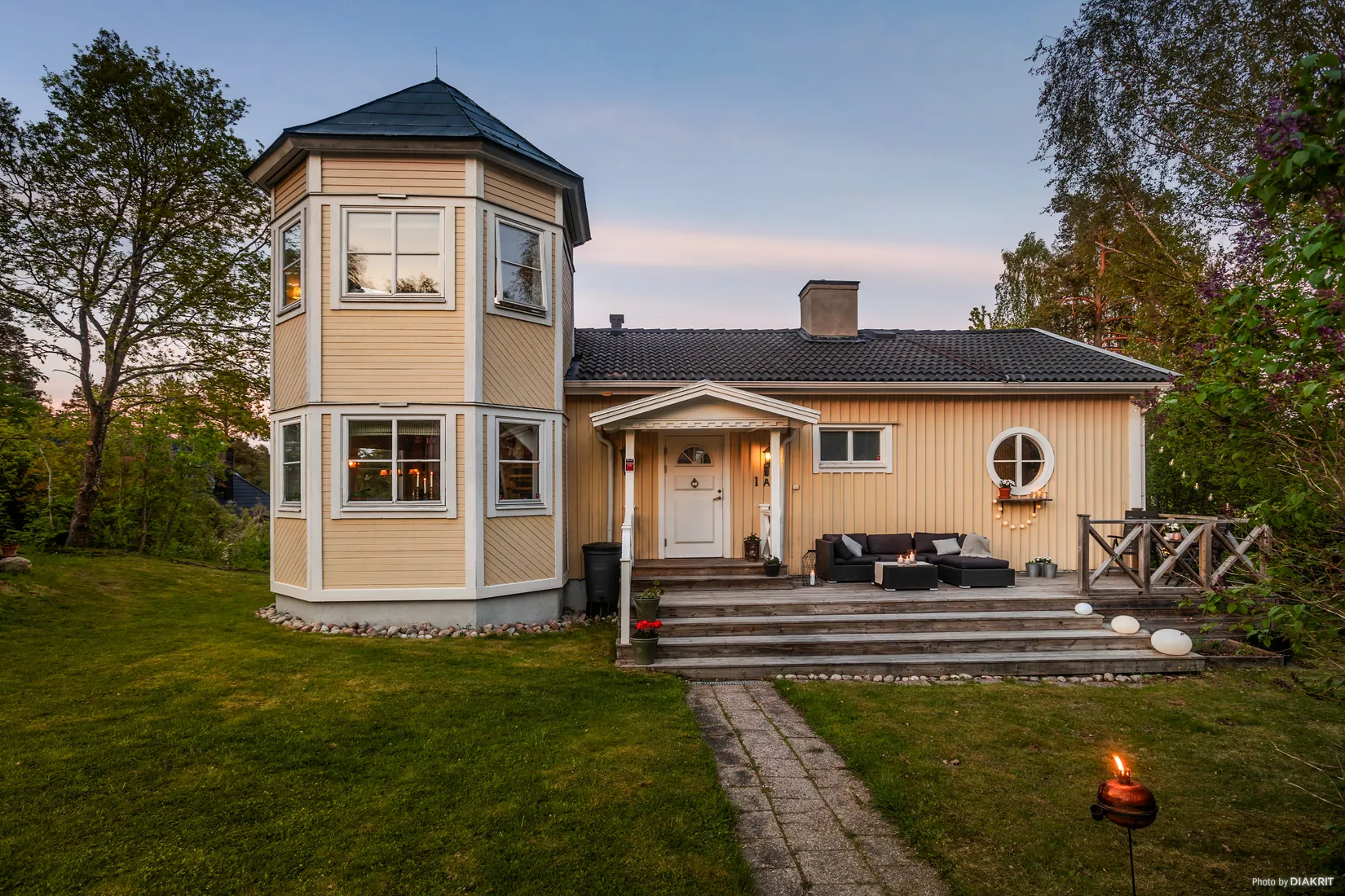 Villa, Plogvägen 1A, Näsby park - Sjösidan, Täby