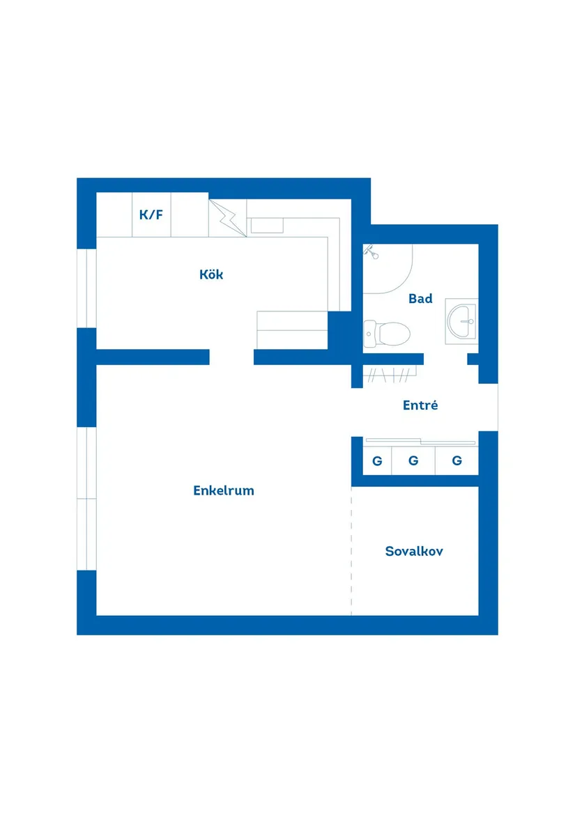 Bostadsrätt, Hantverkaregatan 23, Trossö, Karlskrona